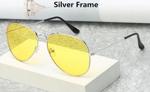 Load image into Gallery viewer, Yellow Mirror Glasses