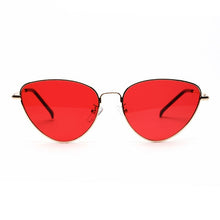 Load image into Gallery viewer, Tinted Color Lens Vintage Shaped Glasses