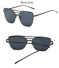 Load image into Gallery viewer, Rose Gold Mirror Sun Glasses